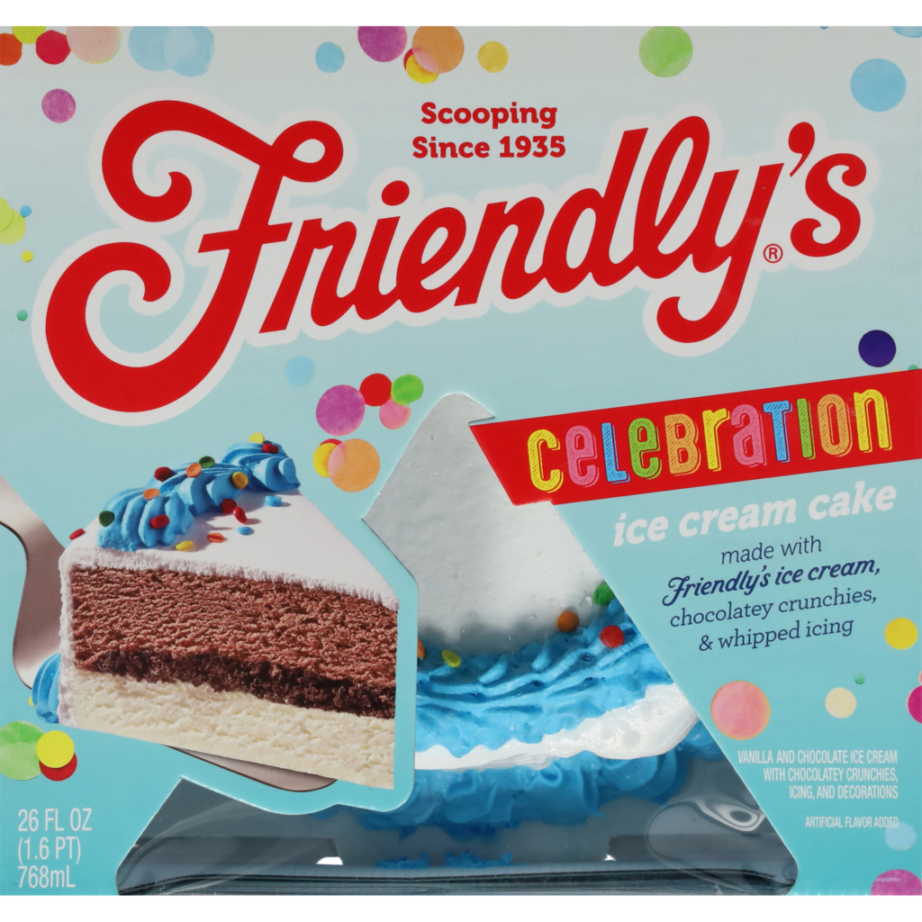 Celebration Ice Cream Cake 26 oz.