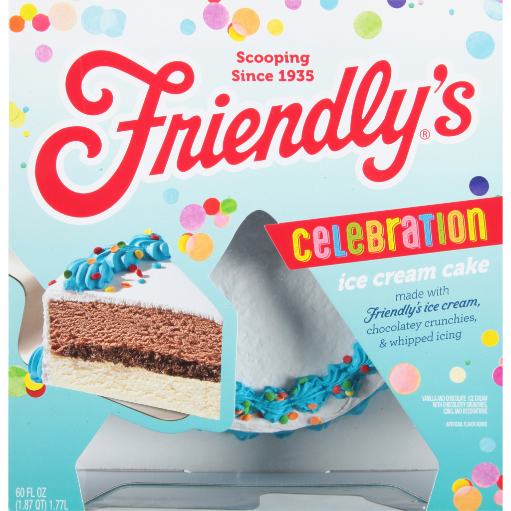 Celebration Ice Cream Cake 40 oz.