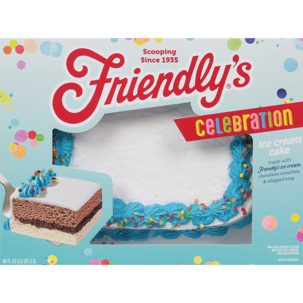 Celebration Ice Cream Cake 80 oz.