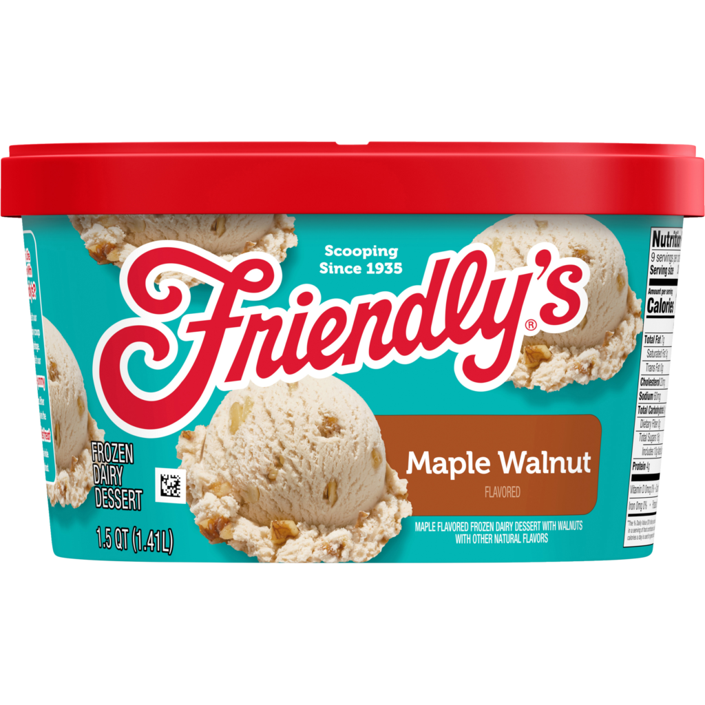 Maple Walnut Frozen Dairy Dessert 1.5 Quart