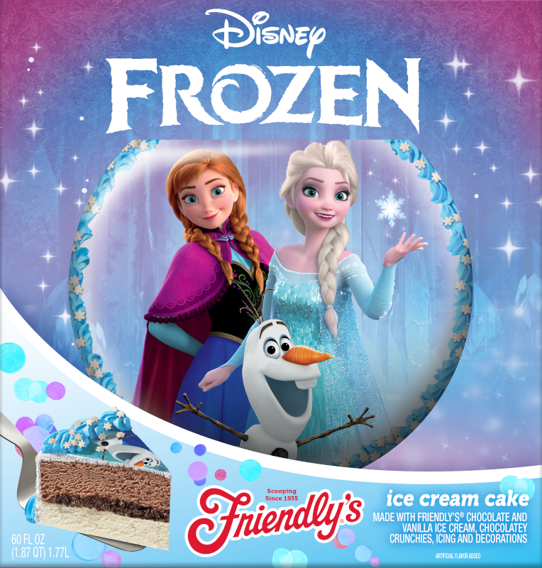 Disney Frozen Ice Cream Cake