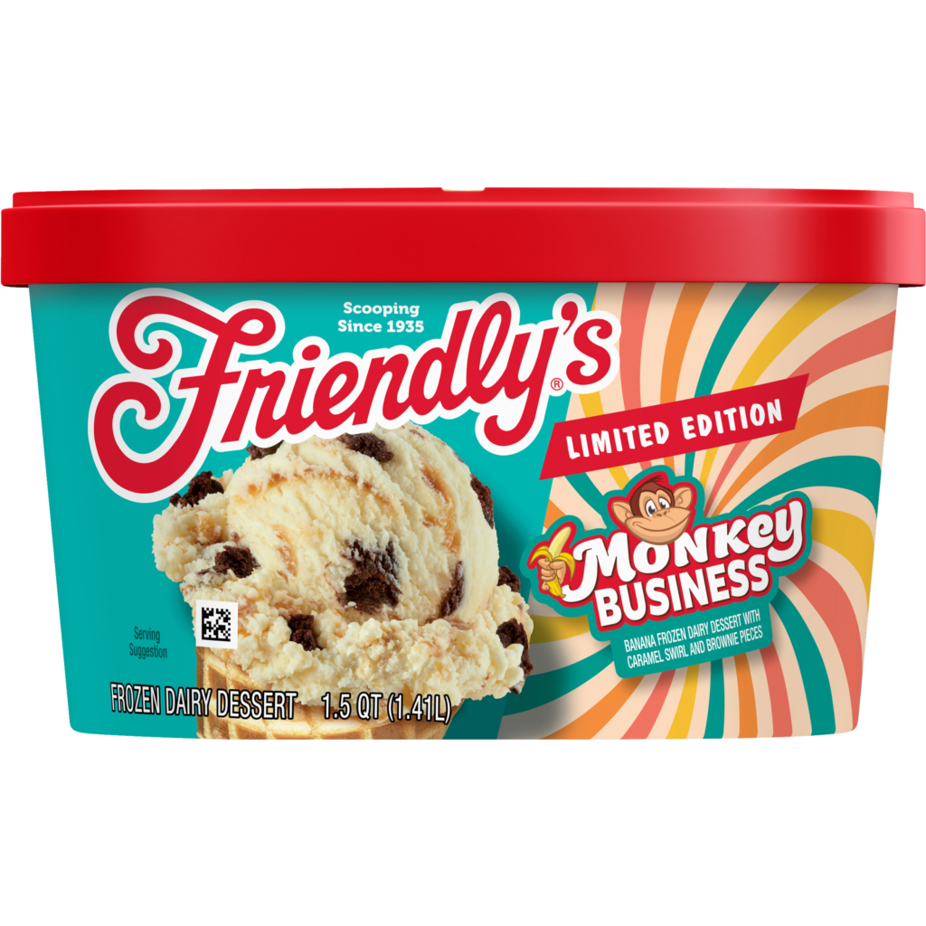 Monkey Business Frozen Dairy Dessert 1.5 Quart